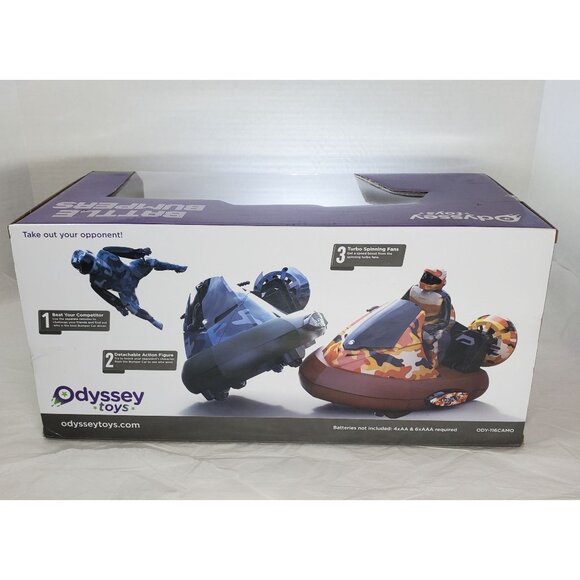 Odyssey Toys Battle Bumpers Remote Control Land Vehicles Set For 2 Ages Multi - Picture 5 of 7